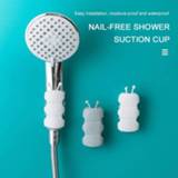 👉 Zuignap silicone Shower Head Holder with Suction Cup Adjustable Bathroom Hooks Rack Bracket Wall Mounted