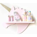 👉 Ornament kinderen Clould unicorn bunny shape Shelf Wooden tent shelving home decoration for kids room Children Nursery