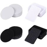 Sofa 10pcs Non-slip Velcro Cushion Rug Mat Seat Fixed Stickers Round Double-sided Seamless Patch Household Items