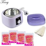 👉 Epilator wax Heater Warmer Wax-melt Machine Set Waxing Kit for Hair Removal 200g Beans Bead Paraffin Depilatory 10 Sticks