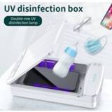 👉 Watch phone UV LED Sterilizer Box UVC Ozone Disinfection Anti Bacteria Ultraviolet Ray Jewelry Wireless Charging