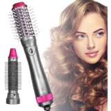 👉 Hair straightener Multifunction Dryer 2 in 1 One Step Hot Air Brush Comb Curling Styling Tools