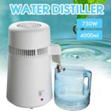 👉 Filter machine 4L 750W Pure Water Distiller Purifier Filtration Hospital Home Office Kitchen Wasser Destillie