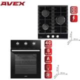 👉 Oven Set the cooktop AVEX HM 4531 B and electric 4060 1B