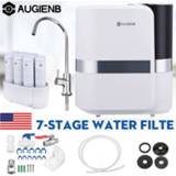 👉 Waterfilter AUGIENB 7 Stage RO Water Filtration System - Reverse Osmosis Purifier Under Sink Filter + Faucet -for Lead Arsenic