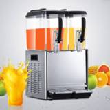 👉 Juicer Jamielin Commercial 12L*2Tank Frozen Hot Cold Drink Beverage Milk Juice Machine Fruit Dispenser