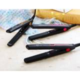 👉 Hair straightener 2 in 1 Mini Professional Curler Flat Iron Corrugated Curling Styling Tool