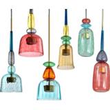 👉 Hanger Nordic Colorful Candy Glass Pendant Lights Post Modern Designer Indoor Lighting Luxury For Kitchen Restaurant Bar Macaron Art