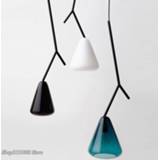 👉 Hanger Modern LED Boughs Color Glass Pendant Lights Nordic Dining Living Room Bedroom kitchen hanging lamps Indoor Decor Light Fixtures