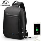 👉 Laptop Backpack Kingsons Upgraded Waterproof Single Shoulder for Men Daily Using teenagers Travel Business