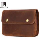 👉 Beltpack leather Waist Bag Brand Genuine Belt Pack travel Anti-theft Simple Design Hip Hiking Cell Phone Pocket