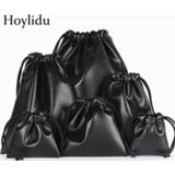 👉 Headset PU leather 10 Pcs/Lot High Quality Custom Logo Bag Drawstring Bags Data Cable Waterproof Storage String Gifts Pouch