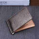 👉 Portemonnee leather Men Bifold Business Wallet luxury brand famous ID Credit Card visiting cards magic Money Clips