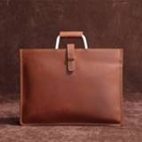 👉 Handtas leather Men's Handle Handbag Genuine Briefcase for Business Male IPAD Laptop Bag Men Messenger Bags Retro Crossbody Fathers Gift
