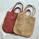 👉 Schoudertas vrouwen Post Crochet Women's Summer Straw Bag Shoulder Beach a6217