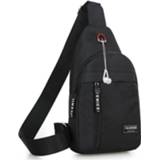 Schoudertas nylon canvas Men Shoulder Bags Waist Packs Sling Bag Crossbody Outdoor Sport Chest Daily Picnic Messenger Bolsa