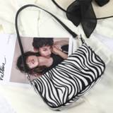 👉 Messenger bag small vrouwen 2021 new Women trendy zebra pattern chain shoulder fashion Handbag and purse High quality designer