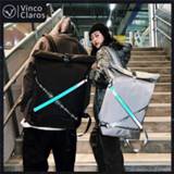 👉 Backpack Trend Colorful Reflective Backpacks Unisex Quality Oxford Cloth Men's Fashion Simple Travel Youth Couple Bags