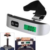👉 Thermometer Luggage Scale Electronic LCD Digital 10g-50kg Hanging Travel Bag Scales Balance Weight Portable