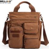 👉 Schoudertas canvas large Men's Bag Capacity Crossbody Multifunction Business Shoulder For Men Travel Bags Male Vintage Handbag X74C