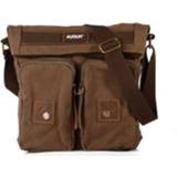 👉 Messenger bag canvas Johnature Vintage Wear Resistant Men 2020 New Leisure High Quality Solid Color Outdoor Male Shoulder