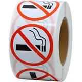 Smoking 50-500pcs Danger Sticker art paper Funny No Warning Decal wholesale Superior quality