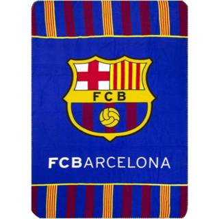 Fleece deken blauw junior donkerblauw FC Barcelona Colar 100 x 140 cm 5204679082601