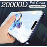 👉 Screenprotector XS 12 20000D Full Cover Glass On For iPhone Pro 11 Max Screen Protector XR X mini