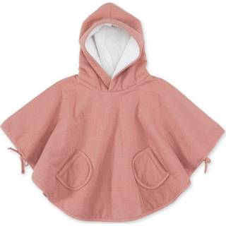 👉 Poncho bruin roze Reis bruin/roze 5420010704784