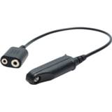 👉 Headset O Cable Adapter for Baofeng UV-XR UV-9R Plus UV-5R BF-888S UV-82 UV-S9 Walkie Talkie Speaker Mic