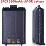 👉 Draagbare radio 2pcs 3800mAh Walkie Talkie battery for Two Way Baofeng Uv 5r Uv-5ra uv-5re