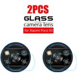 👉 Cameralens 2PCS Poco X3 NFC Back Camera Lens Protective Glass on For xiaomi Tempered PocoX3 screen Film