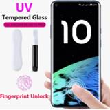 👉 Screenprotector UV Liquid Curved Tempered Glass For Xiaomi Mi 10 Full Cover Screen Protectors Note Pro Note10 Protective
