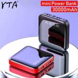 👉 Powerbank x Mini Power Bank 30000mAh For iPhone Xiaomi Mi Pover Charger Dual Usb Ports External Battery Poverbank Portable