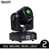 👉 Mini spot 2Pcs/Lot 10w/30W/60w/90w LED Moving Head Light/ Dj Controller Gobo Lights Beam