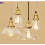 👉 Hanger Loft Industrial Pendant Lights Fixtures Glass Metal American Edison Style Retro Lighting Hanglamp Vintage Lamp Light