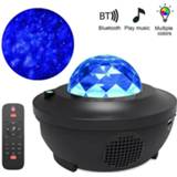 Projector Colorful Starry Sky Galaxy Blueteeth USB Voice Control Music Player LED Night Light Charging Projection Lamp New