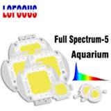 👉 Aquarium lamp wit CRI Ra 90 LED COB Chip Full Spectrum 400-840nm Cool White DIY Bulbs For 1W 3W 5W 10W 20W 30W 50W 100W Light Beads