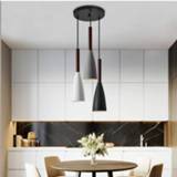 Hanger Nomsun Modern Pendant Lamp E27 Nordic Wood Lights Dining Room kitchen hanging Restaurant Cafe Lighting Fixtures