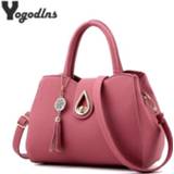 👉 Famous Brand Women Bag Top-Handle Bags 2020 Fashion Women Messenger Bags Handbag Set PU Leather totes Bag