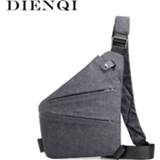 👉 Messenger bag DIENQI Multifunction Chest Bags Anti Theft Single Crossobdy for Men Waterproof Male Cross Body Fanny Pack Sac