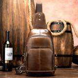 👉 Schoudertas leather WESTAL men's genuine sling bag fashion designer chest for men desiger luxury brand shoulder 8575