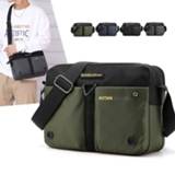 👉 Schoudertas nylon Scione Shoulder Bags Men Casual Travel Waterproof Single Bag Sling Cross Body Messenger Male iPad