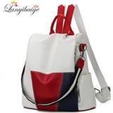 👉 Backpack leather large vrouwen meisjes 2020 High Quality Women Anti-theft Travel Capacity School Bags for Teenage Girls mochila