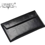 👉 Clutch leather vrouwen LYKANEFU Genuine Women Purse Women's Wallet Long Pattern Ladies Bag Multi-card Female Card Holder