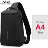 👉 2020 New Men Crossbody Bag Fits 12inch iPad Shoulder Messenger Bags Male Waterproof USB Recharging Sling bag