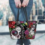 👉 Handtas large meisjes vrouwen FORUDESIGNS Gothic Girls Skull Brand Women's Bags High Quality Female Capaicity Handbags Tote Shopping Beach Hand Bag