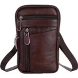 Schoudertas leather Genuine Men Shoulder Bag Business Casual Messenger Zip Phone Pouch Male Travel Sports Crossbody Bags