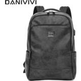 👉 Backpack leather Vintage Travel Laptop Computer Bags for Men Waterproof Teenager School Softback Mochila Hombre