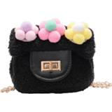 👉 Messenger bag kinderen meisjes baby's Plush Kids Crossbody Bags Children Cute Flower Shoulder for Girls Toddler Money Pouch Baby Fashion Handbags